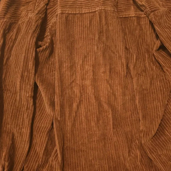 wild fable Corduroy Shacket in Warm Tan - Picture 3 of 5